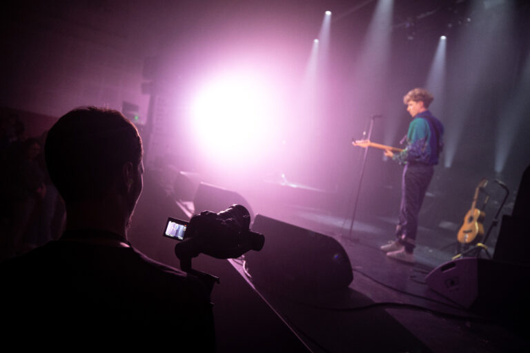 tournage d'un spectacle pour la réalisation d'une vidéo after-movie