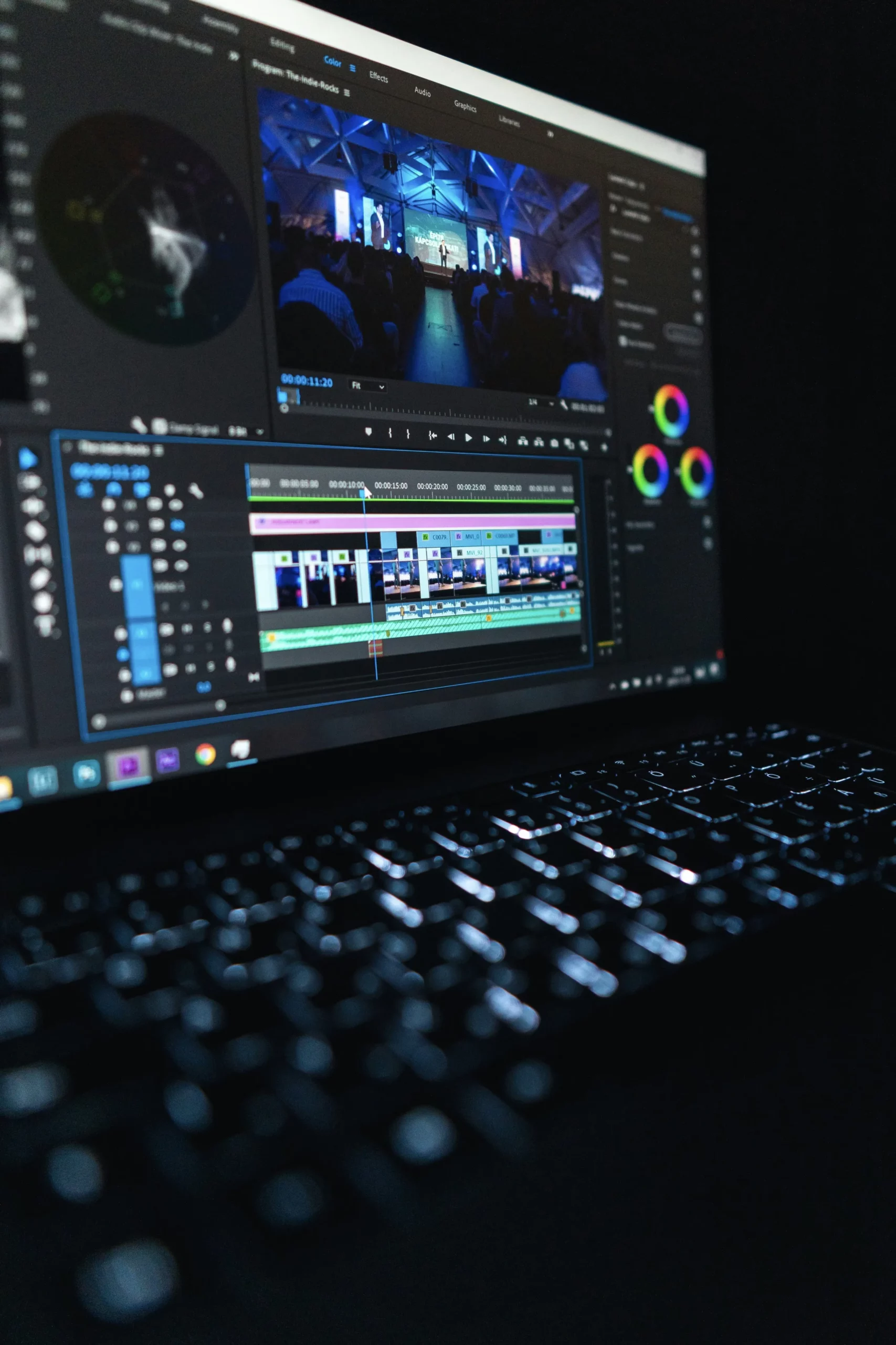 Post-production complète vidéo entreprise Lyon